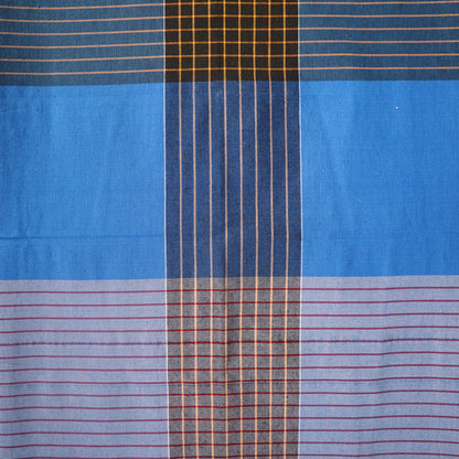 Light blue  big checkered lungi