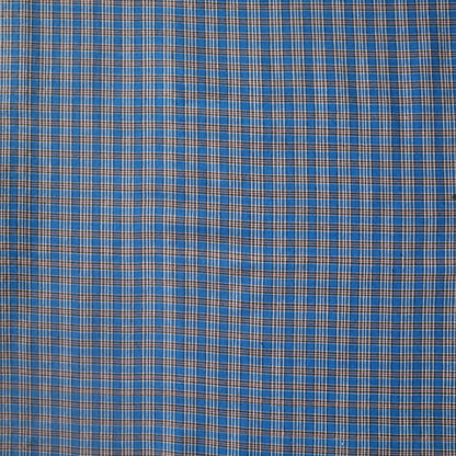 White lined blue checkered lungi