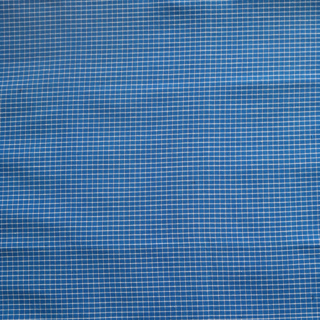 Lite blue and white checkered Lungi